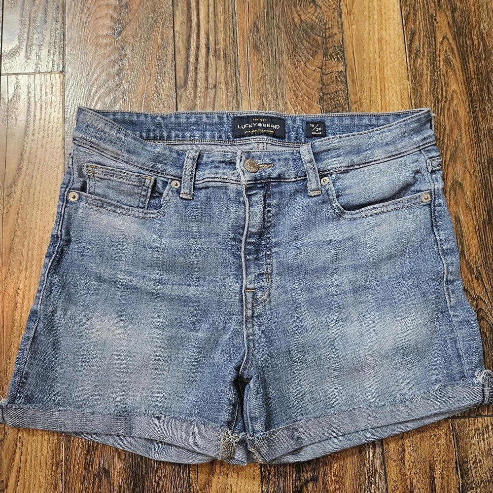 Lucky Brand Blue Denim Jean Shorts